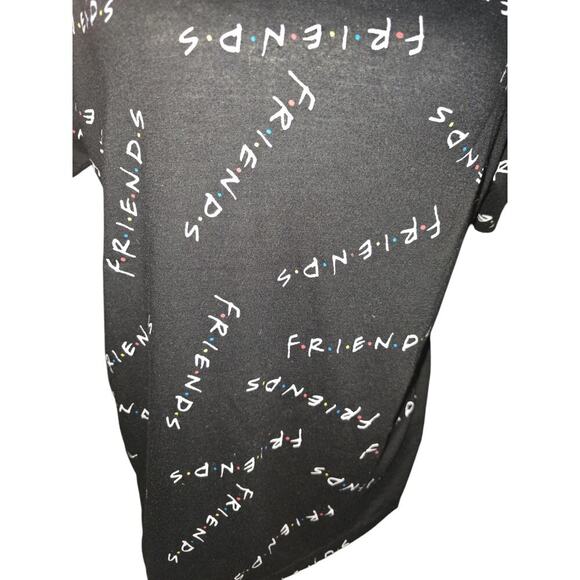 TOP WOMEN Friends The Television Series Graphic Black T Shirt Size Xxl - Picture 6 of 6
